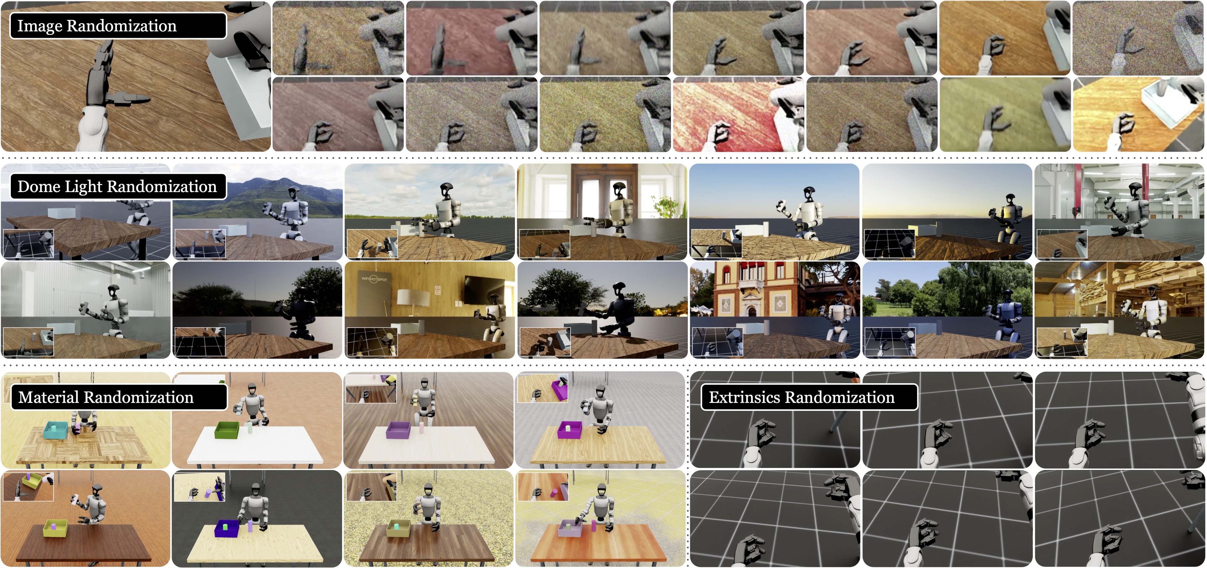 VIRAL: Visual Sim-to-Real at Scale for Humanoid Loco-Manipulation teaser